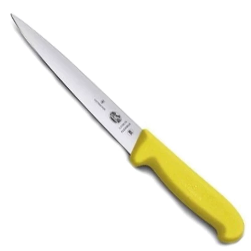 Кухонный нож Victorinox Fibrox 18см с желт. ручкой (5.3708.18)
