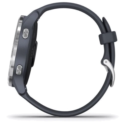 Смарт-годинник Garmin Venu Silver Stainless Steel Bezel with Granite Blue Case and Silicone Band (010-02173-01 / 010-02173-03): Карти пам'яті немає