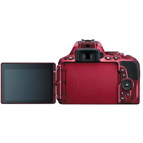 Nikon D5500 Body Red Офіційна гарантія: Оптичний зум Залежить від об'єктива