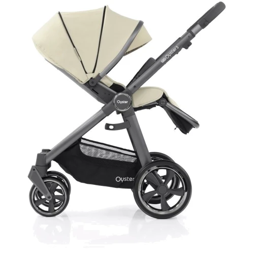 Прогулочная коляска BabyStyle Oyster 3 2021 Limited Edition (Vanilla / City Grey): Количество блоков 1