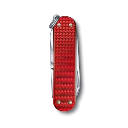 Мультитул Victorinox Classic SD Precious Alox Iconic Red 58мм/5функций/рифленый красный (0.6221.401G): Количество инструментов 5