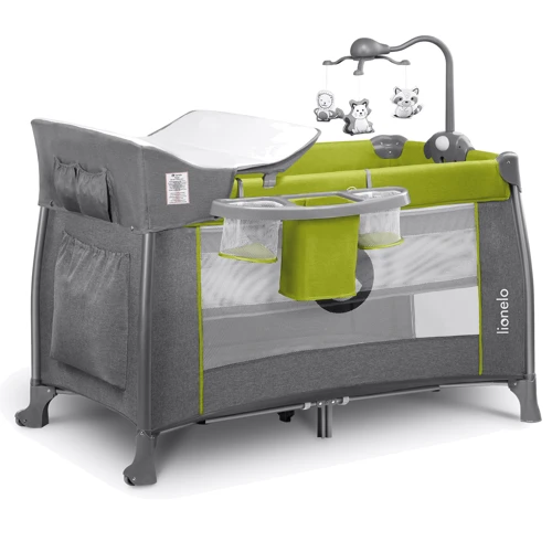 Манеж Lionelo Thomi (green lemon) (LO.TM02): Тип кроватка-манеж