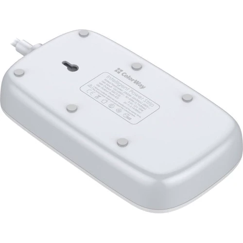 Сетевой фильтр ColorWay 1.8m 1QC3.0 + 3 AUTO ID (CW-CHU44QW)