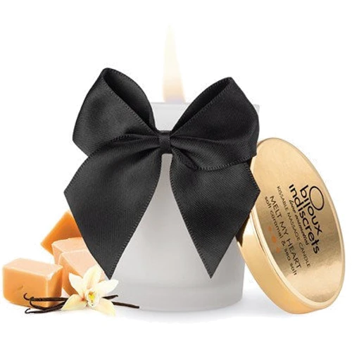 Масажна свічка Bijoux Cosmetiques Melt My Heart солона карамель, 70 г.: Тип Свічка