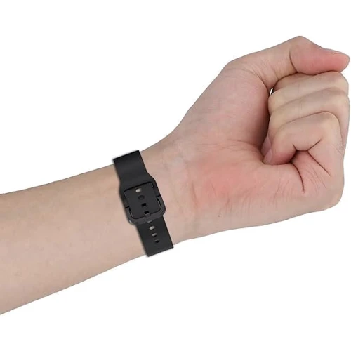 Ремешок BeCover Sport Band 20mm Black for Samsung Galaxy Fit 3 (713195)