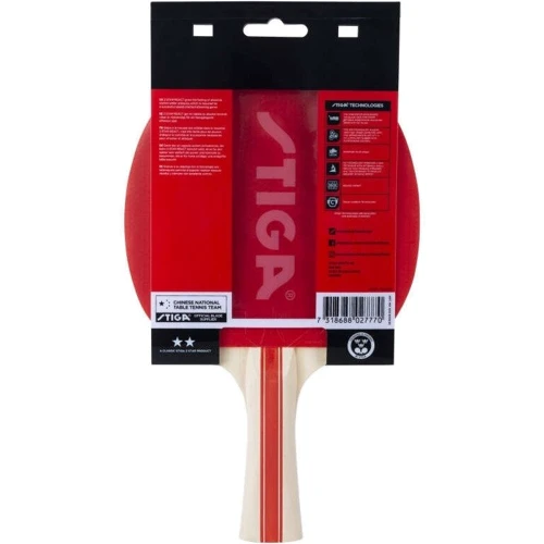 Ракетка для настольного тенниса Stiga React 2 Star FL (1212-8418-01) (931155)