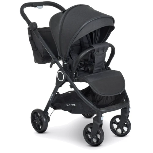 Коляска универсальная 2в1 El Camino Saga ME 1085 (dark grey) фото 12