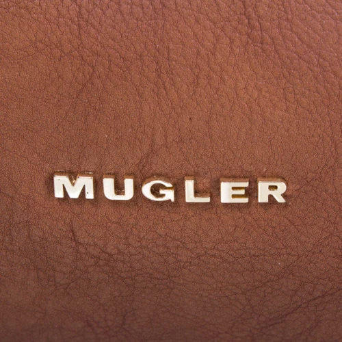 Женская сумка саквояж Mugler коричневая (FRH-FOLK4): Тип Сумки
