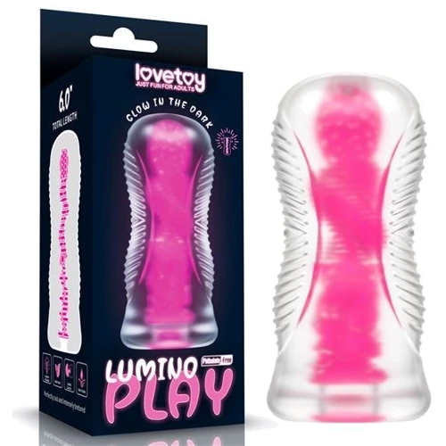 Мастурбатор LoveToy Lumino Play Masturbator Pink Glow 6"