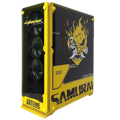 Персональный компьютер (ПК) ARTLINE Gaming SAMURAIv03: Видеокартка NVIDIA GeForce RTX 3090, 24 ГБ