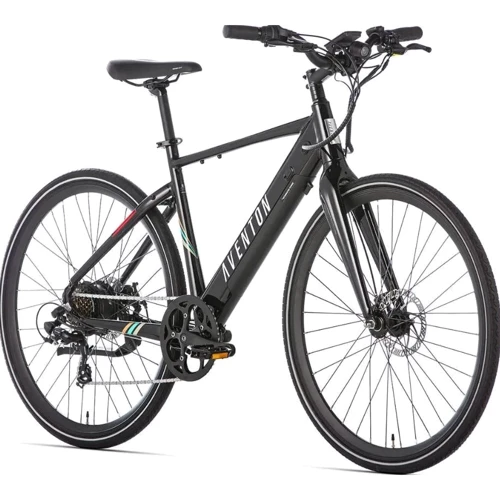 Электровелосипед 28 Aventon Soltera 7s 350 рама - M 2023 Onyx Black: Диаметр колес, дюймов 28