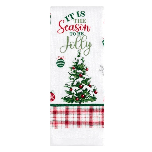 Рушник Набір рушників для кухні Ardesto Christmas Tree, 2шт, зелений (ART3863HT)