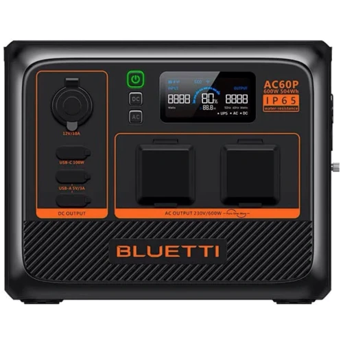 Зарядна станція Bluetti AC60P 504Wh 600W Великобританія