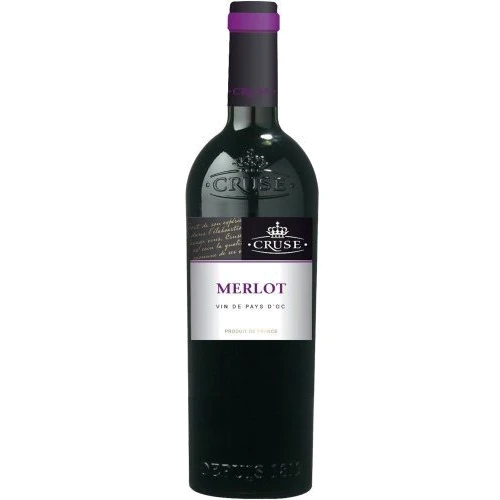 Вино Cruse Merlot красное сухое 0.75 л (YL3500610062650)