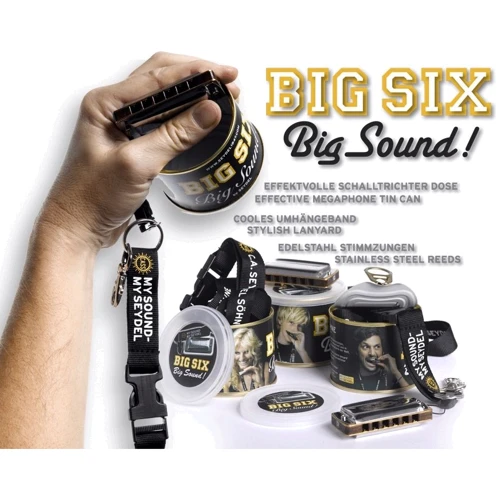 Губна гармоніка SEYDEL BIG SIX CLASSIC C-major