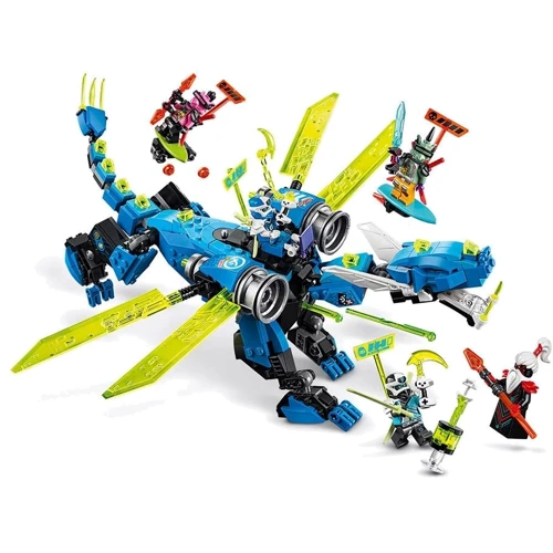 Конструктор LEGO Ninjago Кибердракон Джея (71711) фото 5