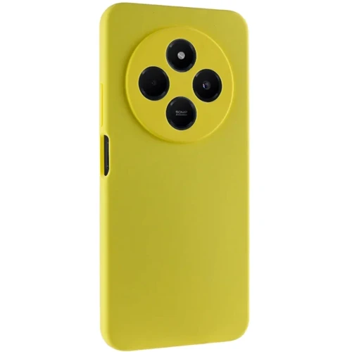 Чохол для телефона Lakshmi Premium Case Silicone Cover Full Camera Yellow for Xiaomi Redmi 14C / Poco C75: Матеріал силикон