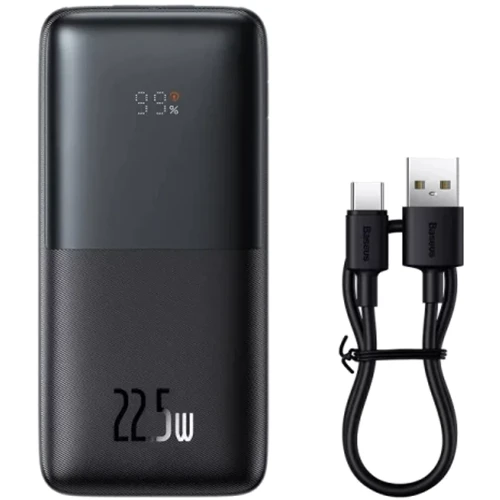 Внешний аккумулятор Baseus Power Bank 10000mAh Bipow Pro Digital Display 22.5W Black (PPBD040001) фото 7