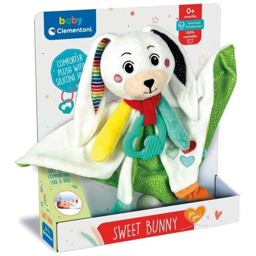 Комфортер с прорезывателем Clementoni Sweet bunny (17791)