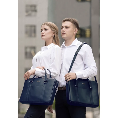 Конференц-сумка BlankNote темно-синяя (BN-BAG-37-navy-blue): Стиль Деловой