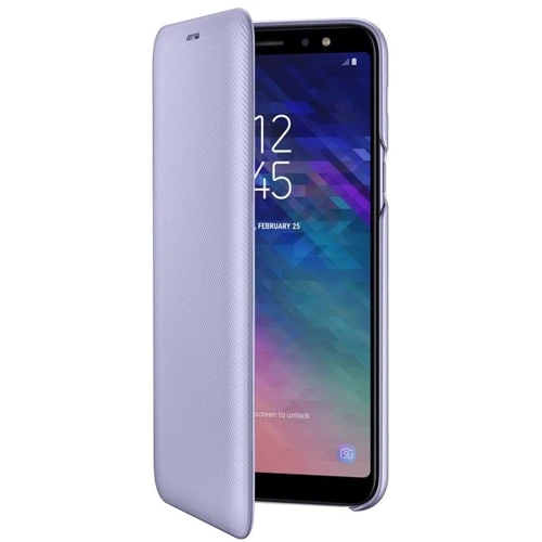 

Samsung Wallet Flip Cover Violet (EF-WA605CVEGRU) for Samsung A605 Galaxy A6 Plus 2018
