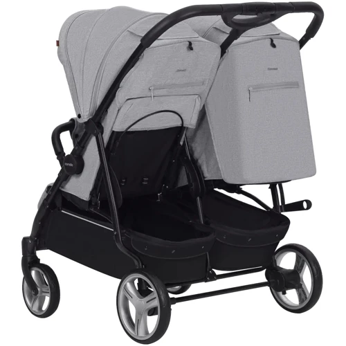 Универсальная коляска 2 в 1 для двойни Carrello Connect Rock Gray (CRL-5502/1 Rock Gray) фото 11