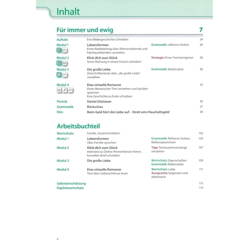 Aspekte neu B1+: Lehr- und Arbeitsbuch mit Audio-CD Teil 2: Обкладинка Мягкая