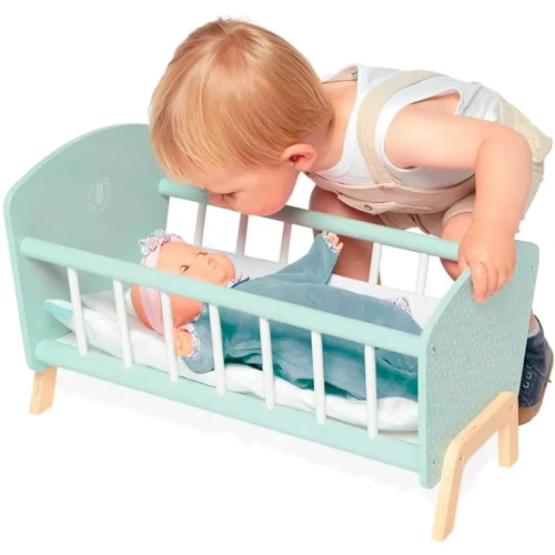 Ліжко Janod для ляльки м'ятне (J05902)