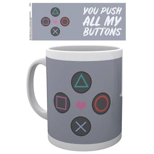 Кружка Playstation Push My Buttons 295 мл фото 2