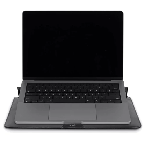 Moshi Muse Slim Laptop Sleeve Jet Black (99MO034009) for MacBook 13-14": Цвет черный (Black)