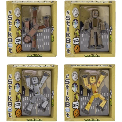 Фигурка для анимационного творчества STIKBOT METAL (в ассорт.) (TST619)