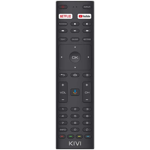 Телевизор Kivi 43U740NB: Тюнер DVB-C, DVB-T, DVB-T2 + аналоговый