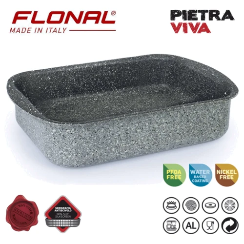 Форма для выпечки Flonal Pietra Viva 31х23 (PV8LS3170): Крышка Нет