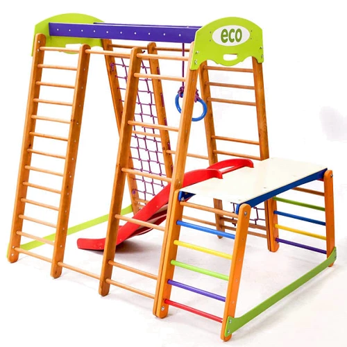 Спортивный комплекс для дома SportBaby «Карапуз Plus 1-1» фото 4