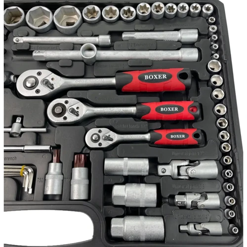 Набор инструментов Boxer BX-009S 216 шт: Назначение набора строительный