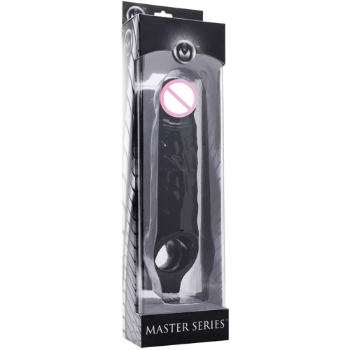 Насадка на пенис Master Series Mamba Cock Sheath Packaged Black