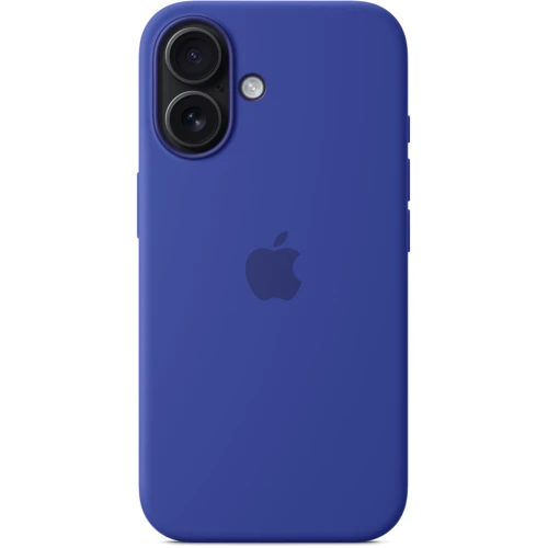 Чехол для iPhone Apple iPhone 16 Silicone Case with MagSafe - Ultramarine (MYY63ZM/A): Тип аксессуара чехол
