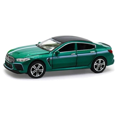 Коллекционная машинка Автопром BMW MH8-800 Manhart 1:32 металлическая 3 цвета свет, звук (7576): Масштаб 1:32