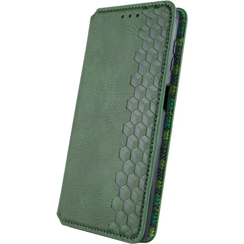Чехол для телефонов Mobile Case Getman Cubic Green for Xiaomi Redmi A3: Материал искусcтвенная кожа и термополиуретан