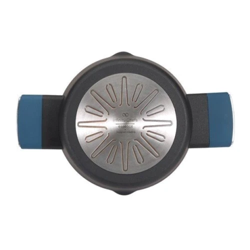 Кастрюля Bergner 2.05 л 20 см (BGIC-1541): Форма Круглая