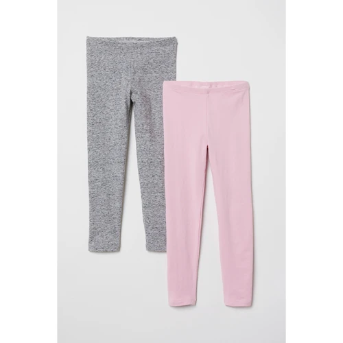 Легінси H & M 3278218 128 см різнокольорові 2 шт.