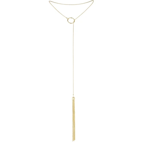 Цепочка для тела Bijoux Indiscrets Magnifique Tickler Pendant Chain — Gold
