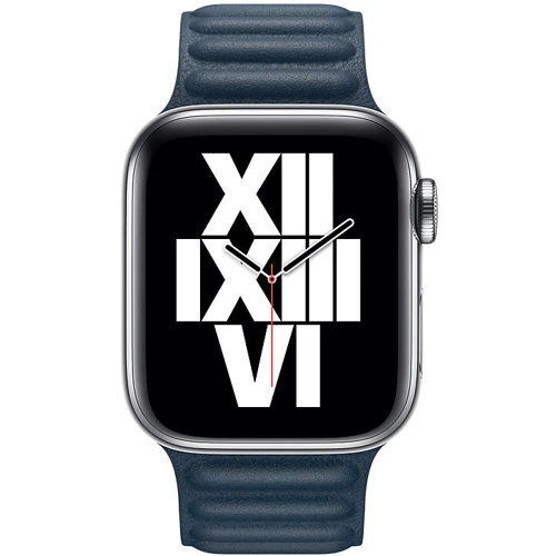 Аксессуар для Watch Apple Leather Link Baltic Blue Size S/M (MY982) for Apple Watch 38/40/41mm: Производитель Apple
