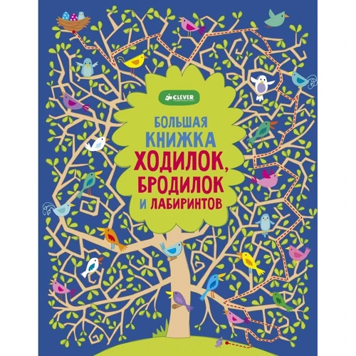 Большая книжка ходилок, бродилок и лабиринтов
