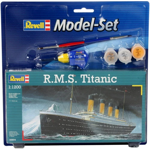 Сборная модель-копия Revell набір Корабль Титаник уровень 3 масштаб 1:1200 (RVL-65804): Тип модели корабль