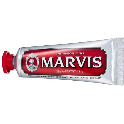 Marvis Cinnamon Mint 25 ml Зубная паста Корица и мята: Назначение Отбеливание, Очищение