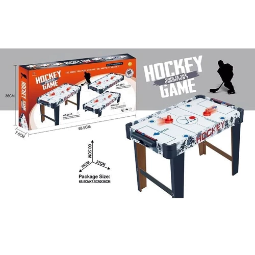 Аэрохоккей деревянный на батарейках (2515)