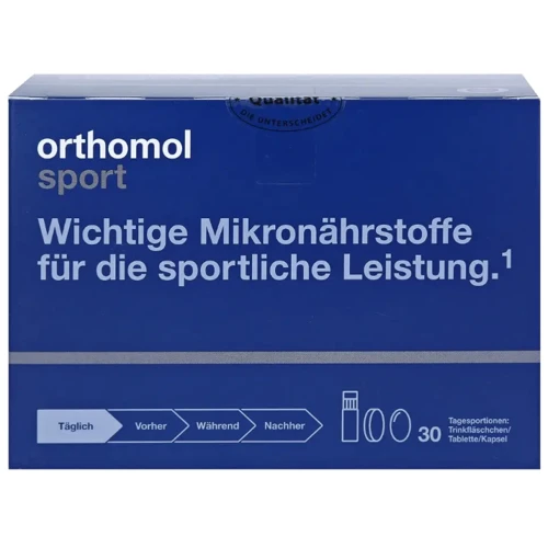 Orthomol Sport 30 servings drinking bottles / tablets / capsules фото 4