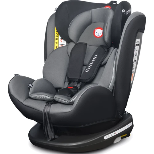 Автокресло Lionelo Bastiaan (0-36 кг) (grey/black)