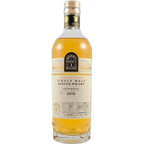 Виски Berry Bros. Lochindaal 2010 Cask #4339 59.8 % 0.7 л (BWR5365)